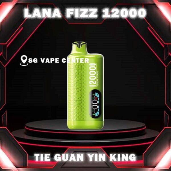 LANA FIZZ 12000 ( 12K ) DISPOSABLE - SG VAPE CENTER SINGAPORE The Lana Fizz 12000 puffs disposable vape ready stock in our sg singapore store online shop for same day delivery. This new vape is Big & Luxe puffs : Endless Pleasure. Lana Fizz 12k puffs support 3 Presses to control over your vaping journey adjustable power. From 13w to 16w, find your sweet spot and enjoy the perfect hie every time! Armed with a 550mAh and rapid-charging USB-C technology, Just grab and go for your parties! The vape design Quiet Luxury! Crafted with a timeless color palettle and adorned, with diamond patterns, LANA FIZZ features a crystal-clear, Plastic surface that exudes elegance and style. Start your day with a burst of Colombian coffee flavour, Then savor the refreshing layers of our multilayered. Blends to keep you feeling fresh throughout the day with LANA FIZZ 12K PUFFS! Specifications : Puff: 12000 Puffs Nicotine Strength: 30mg / 3% E-Liquid: 20ML Battery Capacity: 550mAh Charging Port: Rechargeable Type-C ⚠️LANA FIZZ 12000 FLAVOUR LINE UP⚠️ Chrysanthemum Tea Cold Lychee Green Grape Ice Guava Passion Iced Cola Jasmine Green Tea Peach Oolong Tea Sea Salt Lemon Solero Lime Sprite Lemon Tea Tie Guan Yin King Watermelon Ice SG VAPE COD SAME DAY DELIVERY , CASH ON DELIVERY ONLY. TAKE BULK ORDER /MORE ORDER PLS CONTACT ME :  SGVAPECENTER VIEW OUR DAILY NEWS INFORMATION VAPE : TELEGRAM CHANNEL