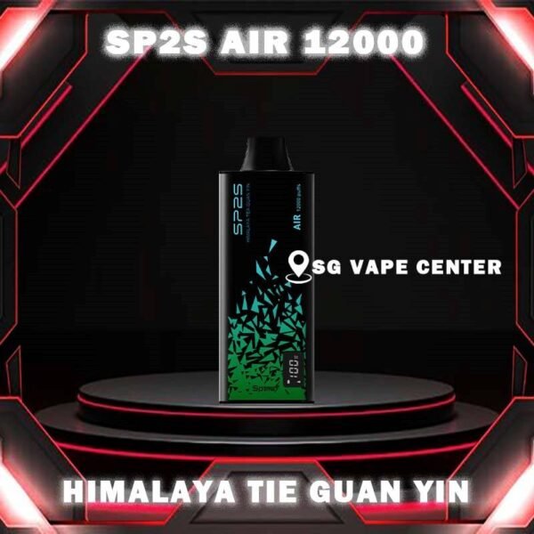 SP2S AIR 12000 DISPOSABLE - SG VAPE CENTER SINGAPORE SHOP Discover the SP2S Air 12000 Puff Disposable , a popular product available at SG VAPER SHOP in Singapore. Find out more about this high-quality vape product and how it can enhance your vaping experience. The SP2s Air 12k is a rechargeable disposable vape device offering up to 12,000 puffs. It is powered by a 600mAh battery and features Type-C fast charging for convenient and quick recharges. This device is known for its sleek design and user-friendly features, catering to vapers who need a long-lasting and hassle-free vaping experience. Available in various flavors, it is highly regarded in Singapore for its reliability and quality. Specification : Approx. 12000 Puffs Capacity 8ml Super Slim Design Mesh Coil Rechargeable Battery 600mAh Charging Port: Type-C ⚠️SP2S AIR 12000 FLAVOUR LINE UP⚠️ Apctic Mint Green Apple Soda Himalaya Jasmine Himalaya Mineral Himalaya Tie Guan Yin Icy Melon Kiwi Passion Guava Lychee Breeze Passion Lemonade Peach Green Tea Plum Guava SG VAPE COD SAME DAY DELIVERY , CASH ON DELIVERY ONLY. TAKE BULK ORDER /MORE ORDER PLS CONTACT ME :  SGVAPECENTER VIEW OUR DAILY NEWS INFORMATION VAPE : TELEGRAM CHANNEL