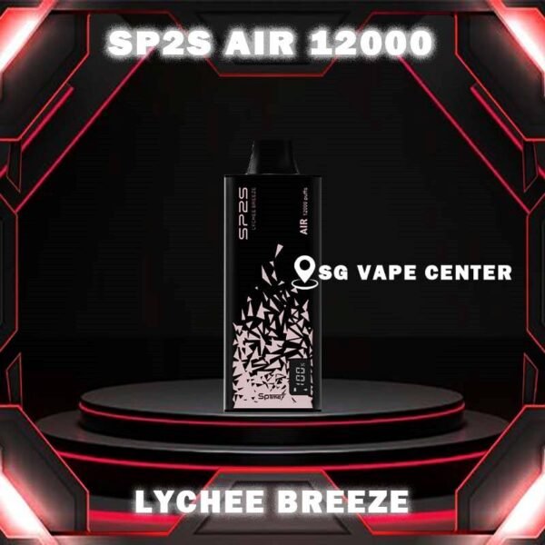 SP2S AIR 12000 DISPOSABLE - SG VAPE CENTER SINGAPORE SHOP Discover the SP2S Air 12000 Puff Disposable , a popular product available at SG VAPER SHOP in Singapore. Find out more about this high-quality vape product and how it can enhance your vaping experience. The SP2s Air 12k is a rechargeable disposable vape device offering up to 12,000 puffs. It is powered by a 600mAh battery and features Type-C fast charging for convenient and quick recharges. This device is known for its sleek design and user-friendly features, catering to vapers who need a long-lasting and hassle-free vaping experience. Available in various flavors, it is highly regarded in Singapore for its reliability and quality. Specification : Approx. 12000 Puffs Capacity 8ml Super Slim Design Mesh Coil Rechargeable Battery 600mAh Charging Port: Type-C ⚠️SP2S AIR 12000 FLAVOUR LINE UP⚠️ Apctic Mint Green Apple Soda Himalaya Jasmine Himalaya Mineral Himalaya Tie Guan Yin Icy Melon Kiwi Passion Guava Lychee Breeze Passion Lemonade Peach Green Tea Plum Guava SG VAPE COD SAME DAY DELIVERY , CASH ON DELIVERY ONLY. TAKE BULK ORDER /MORE ORDER PLS CONTACT ME :  SGVAPECENTER VIEW OUR DAILY NEWS INFORMATION VAPE : TELEGRAM CHANNEL