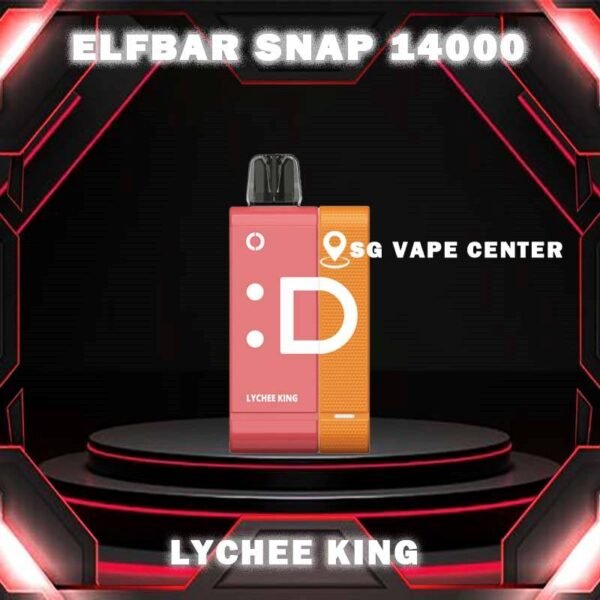 ELFBAR SNAP 14000 DISPOSABLE - SG VAPE CENTER SINGAPORE SHOP Introducing the ElfBar Snap Kit 14000 Puffs Starter Kit & Cartridge Prefilled Pod Disposable , a revolutionary disposable vaping device designed to deliver an unparalleled vaping experience. With an impressive array of flavors and a massive puff count, this kit is perfect for those seeking convenience, variety, and long-lasting performance. Discover the convenience and flavor of the Elf Bar Snap Kit 14000 Puffs. Whether you're a seasoned vaper or new to vaping, this kit offers a hassle-free and flavorful solution. With its impressive puff count, diverse flavor options, and user-friendly design, the ElfBar Snap Kit is the ultimate choice for anyone looking to enjoy a premium vaping experience. Specification : Puffs: Up to 14000 Nicotine: 5% Battery Capacity: 200 mAh Charging Battery Capacity: 820 mAh Charging Port: Type-C ⚠️ELFBAR SNAP 12000 FLAVOUR LINE UP⚠️ Blueberry Grape Lychee King Mango King Mango Melon Sour Bubblegum Sour Kiwi SG VAPE COD SAME DAY DELIVERY , CASH ON DELIVERY ONLY. TAKE BULK ORDER /MORE ORDER PLS CONTACT ME :  SGVAPECENTER VIEW OUR DAILY NEWS INFORMATION VAPE : TELEGRAM CHANNEL