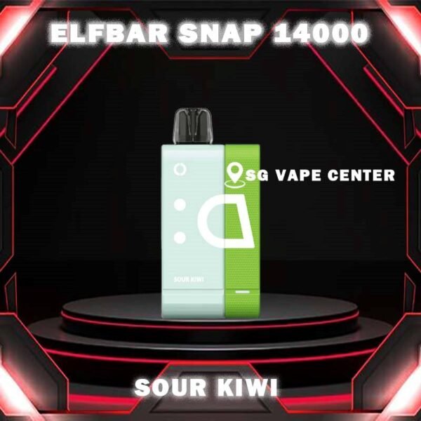 ELFBAR SNAP 14000 DISPOSABLE - SG VAPE CENTER SINGAPORE SHOP Introducing the ElfBar Snap Kit 14000 Puffs Starter Kit & Cartridge Prefilled Pod Disposable , a revolutionary disposable vaping device designed to deliver an unparalleled vaping experience. With an impressive array of flavors and a massive puff count, this kit is perfect for those seeking convenience, variety, and long-lasting performance. Discover the convenience and flavor of the Elf Bar Snap Kit 14000 Puffs. Whether you're a seasoned vaper or new to vaping, this kit offers a hassle-free and flavorful solution. With its impressive puff count, diverse flavor options, and user-friendly design, the ElfBar Snap Kit is the ultimate choice for anyone looking to enjoy a premium vaping experience. Specification : Puffs: Up to 14000 Nicotine: 5% Battery Capacity: 200 mAh Charging Battery Capacity: 820 mAh Charging Port: Type-C ⚠️ELFBAR SNAP 12000 FLAVOUR LINE UP⚠️ Blueberry Grape Lychee King Mango King Mango Melon Sour Bubblegum Sour Kiwi SG VAPE COD SAME DAY DELIVERY , CASH ON DELIVERY ONLY. TAKE BULK ORDER /MORE ORDER PLS CONTACT ME :  SGVAPECENTER VIEW OUR DAILY NEWS INFORMATION VAPE : TELEGRAM CHANNEL